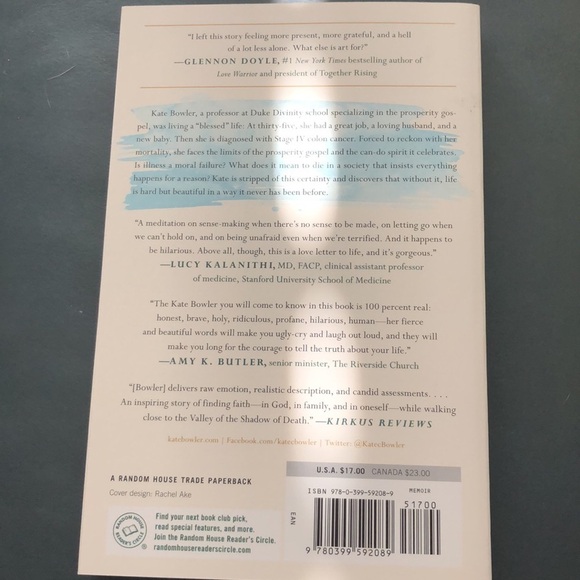 KATE BOWLER BUNDLE Everything Happens For Reason Have a Beautiful Terrible Day - Picture 3 of 7